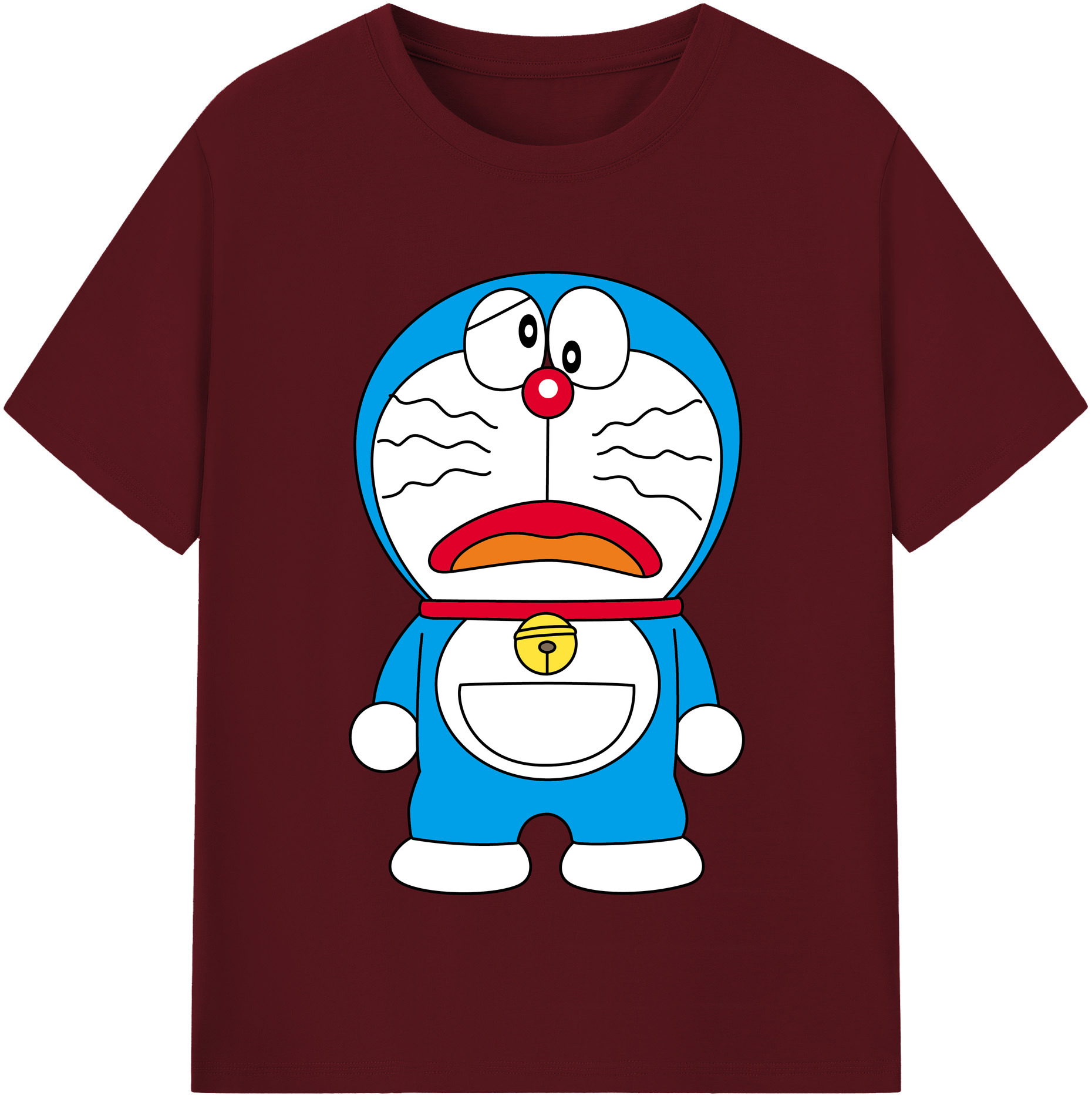 （画像用） ドラえもん Doraemon 綿100％半袖Tシャツ（フロントプリント）